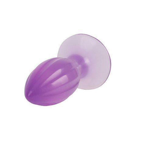 Основное фото Анальная пробка на присоске Chisa Novelties Hi-Rubber Butt Plug 4,8 inch 306517 фиолетовая 12,3 см