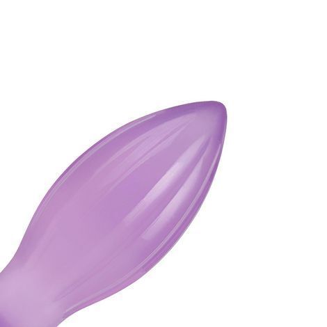 Основное фото Анальная пробка на присоске Chisa Novelties Hi-Rubber Butt Plug 4,8 inch 306517 фиолетовая 12,3 см