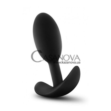 Основне фото Анальна пробка Vibra Slim Plug Medium чорна 10,1 см