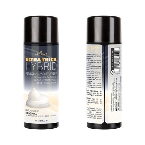 Основное фото Анальный съедобный лубрикант на комбинированной основе Sensuva Ultra-Thick Hybrid Formula 100 мл