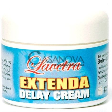 Основное фото Пролонгирующий крем Lavetra Extenda Delay Cream 50 мл