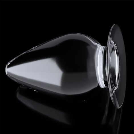 Основное фото Прозрачная анальная пробка для фистинга Lovetoy Flawless Clear Anal Plug 4.5'' прозрачная 11,4 см