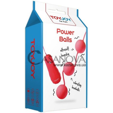 Основное фото Вагинальные шарики с вибрацией Power Balls красные