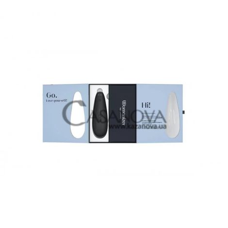Основне фото Вакуумний кліторальний стимулятор із насадкою Womanizer Classic 2 чорний 15,5 см