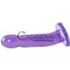 Дополнительное фото Страпон Climax Strap-on Purple Ice Dong & Harness Set фиолетовый 19 см