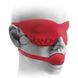 Додаткове фото Великий кляп та маска Ball Gag & Mask червоні