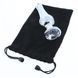 Додаткове фото Набір анальних пробок Pleasure Plug Set Gleaming Love сріблястий з прозорим