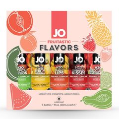 Основное фото Подарочный набор из 5 лубрикантов JO Fruitastic Flavors 150 мл