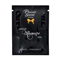 Основное фото Пробник массажного масла Plaisirs Secrets Huile Massage Oil Coconut кокос 3 мл