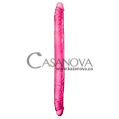 Основне фото Двосторонній фалоімітатор B Yours 14 Inch Double Dildo рожевий 35,6 см