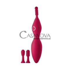 Основное фото Клиторальный вибратор с насадками Dream Toys Sparkling Verona розовый 18,5 см