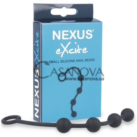 Основне фото Анальні кульки Nexus Excite Small Anal Beads чорні
