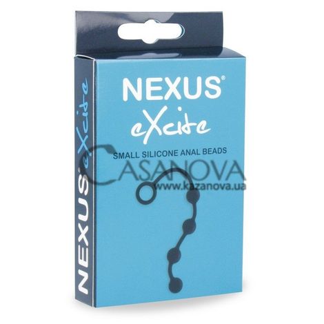 Основне фото Анальні кульки Nexus Excite Small Anal Beads чорні