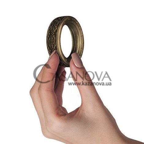 Основное фото Эрекционное кольцо Rocks-Off Dr. Rocco's Cox's Cog коричневое