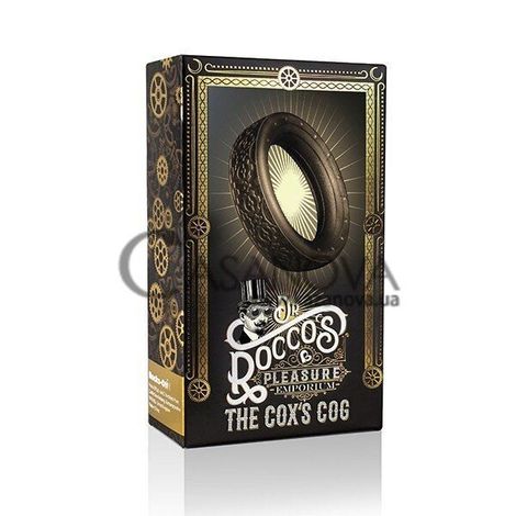 Основное фото Эрекционное кольцо Rocks-Off Dr. Rocco's Cox's Cog коричневое