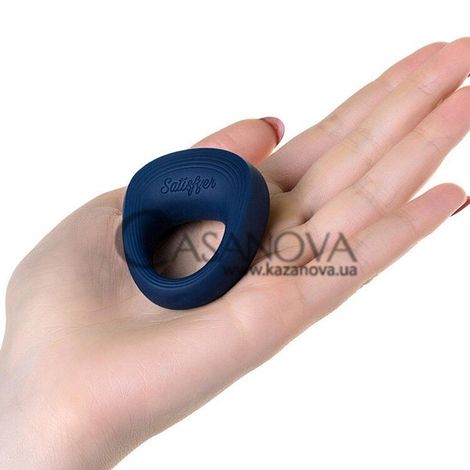 Основне фото Віброкільце Satisfyer Power Ring синє