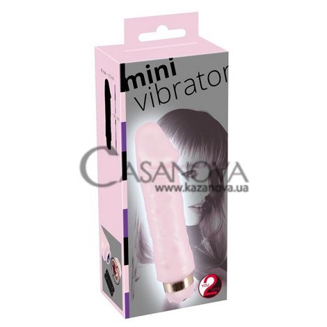 Основное фото Вибратор Mini Vibrator 597023 розовый 16,1 см