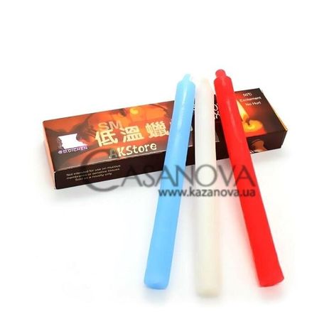 Основное фото Набор низкотемпературных свечей Sensual Hot Wax разноцветный