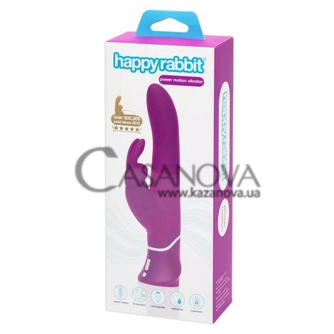 Основне фото Rabbit-вібратор Happy Rabbit Curve Vibrator пурпурний 25,4 см