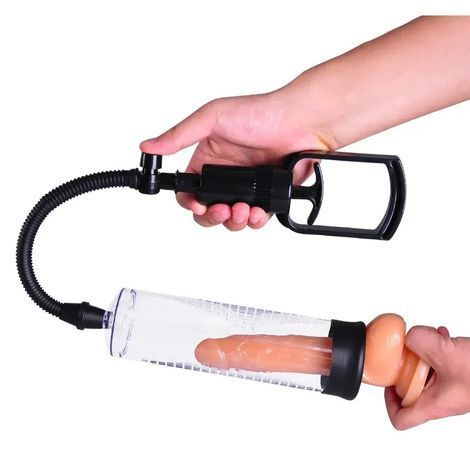 Основное фото Вакуумная помпа CANWIN Penis Pump Men Powerup P828 чёрная