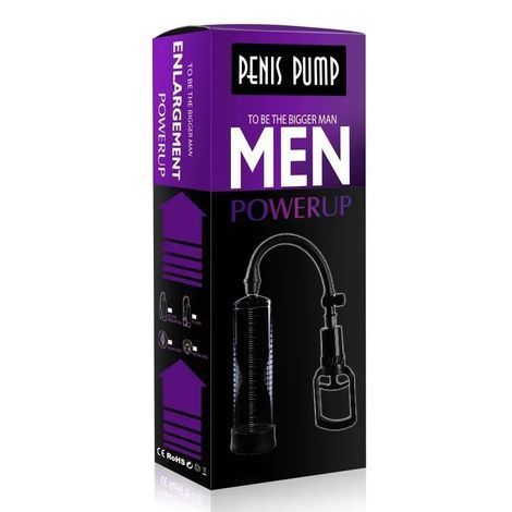 Основное фото Вакуумная помпа CANWIN Penis Pump Men Powerup P828 чёрная