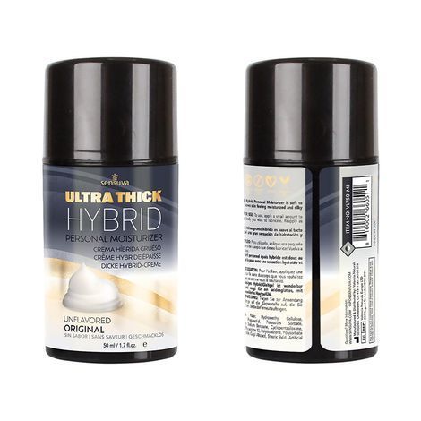 Основное фото Анальный съедобный лубрикант на комбинированной основе Sensuva Ultra-Thick Hybrid Formula 50 мл