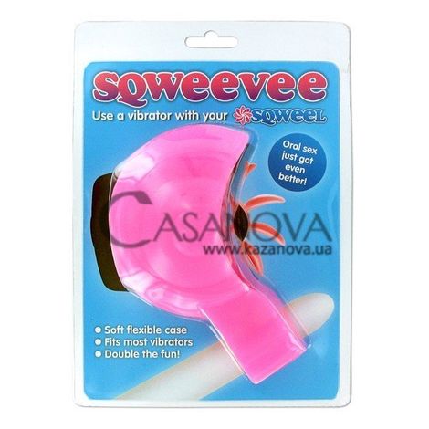 Основное фото Чехол Sqweevee для имитатора орального секса Sqweel розовый
