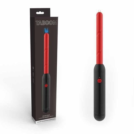 Основное фото Электростимулятор Taboom Prick Stick Electro Shock Wand красно-чёрный