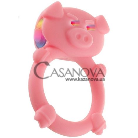Основное фото Кольцо-стимулятор Mad Piggy розовое