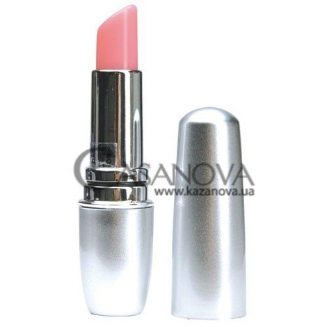 Основное фото Мини-вибратор Incognito Lipstick Vibe серебристый 9 см