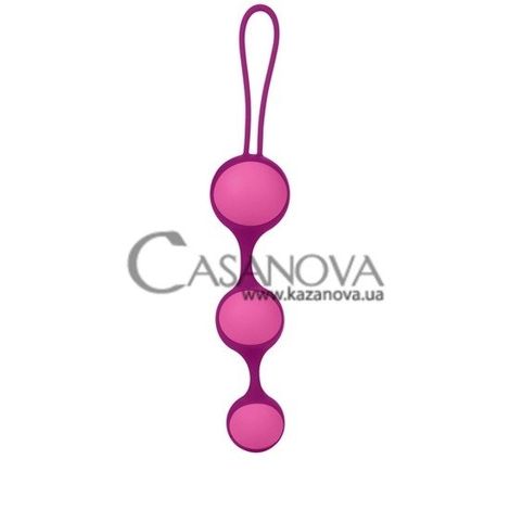 Основне фото Набір із трьох вагінальних кульок Key Stella Balls III рожевий