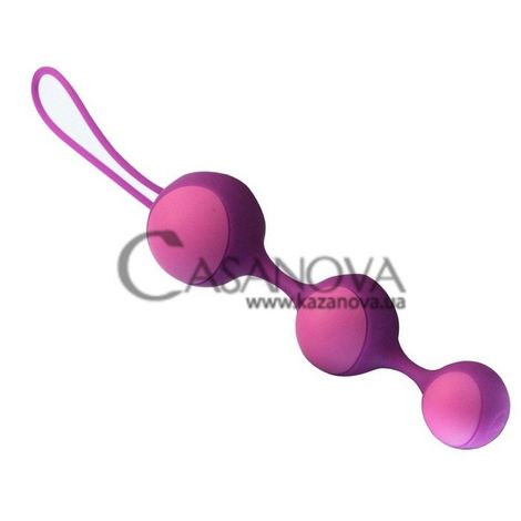 Основное фото Набор из трёх вагинальных шариков Key Stella Balls III розовый