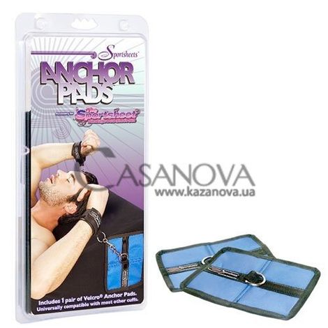 Основное фото Подушки-липучки с кольцом Anchor Pads синие