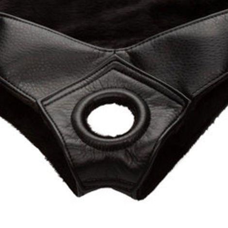 Основное фото Трусики для страпона California Exotic Novelties Universal Love Rider Platinum Harness чёрные