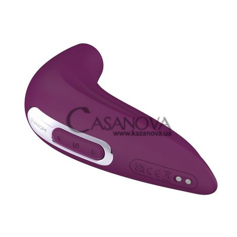 Основне фото Розумний вакуумний стимулятор Svakom Pulse Union фіолетовий 12 см