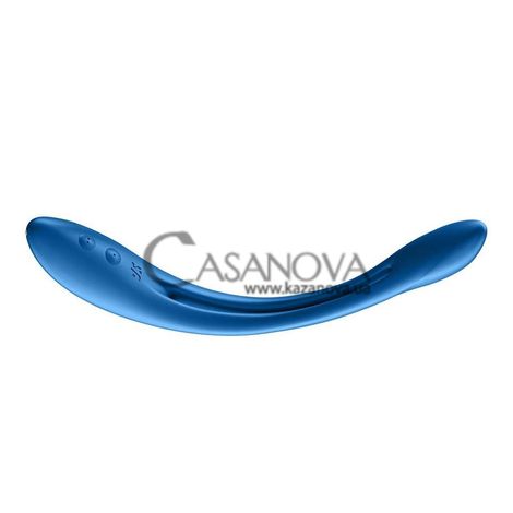 Основное фото Универсальный вибратор для пар Satisfyer Elastic Game синий 19,9 см