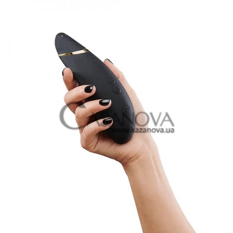 Основное фото Вакуумный клиторальный стимулятор Womanizer Premium 2 чёрный 15,5 см