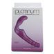Дополнительное фото Безремневой страпон Platinum The Gal Pal фиолетовый 17 см