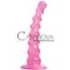 Дополнительное фото Анальный стимулятор с присоской Jollipops Twisted розовый 15,2 см