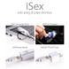 Додаткове фото Кільце-стимулятор із вібрацією iSex USB Luv Ring біле