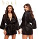 Дополнительное фото Пеньюар Baci All Satin Robe S/L чёрный