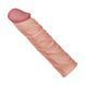 Додаткове фото Реалістична насадка на член Lovetoy Add 2" Pleasure X Tender Penis Sleeve тілесна 19,5 см