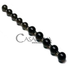 Основне фото Анальні буси Jumbo Jelly Thai Beads чорні 28 см
