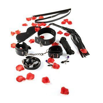 Основне фото Набір для бондажу BDSM Starter Kit чорний