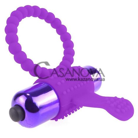 Основное фото Виброкольцо Fantasy C-Ringz Vibrating Silicone Super Ring фиолетовое