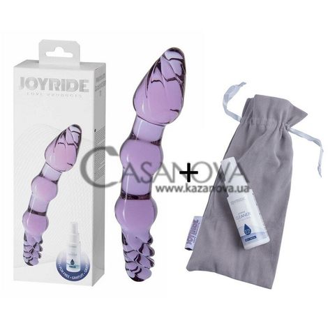 Основне фото Двосторонній фалоімітатор Joyride Love Products Premium GlassiX Set 17 бузковий 21 см