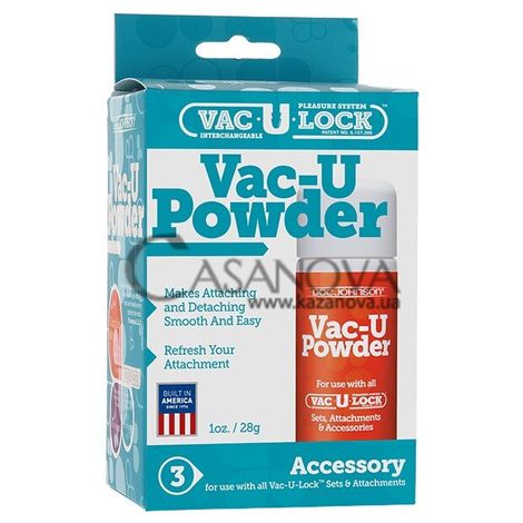 Основное фото Присыпка для системы Vac-U-Lock Doc Johnson Vac-U Powder Accessory 28 г