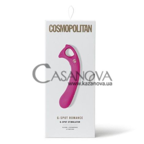 Основное фото Вибратор для точки G Cosmopolitan G-Spot Romance розовый 20,1 см