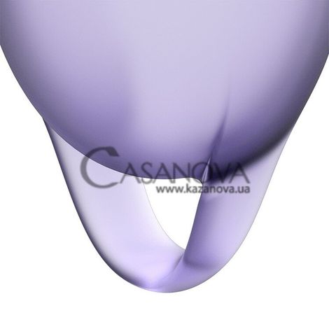 Основне фото Набір із 2 менструальних чаш Satisfyer Feel Confident фіолетовий