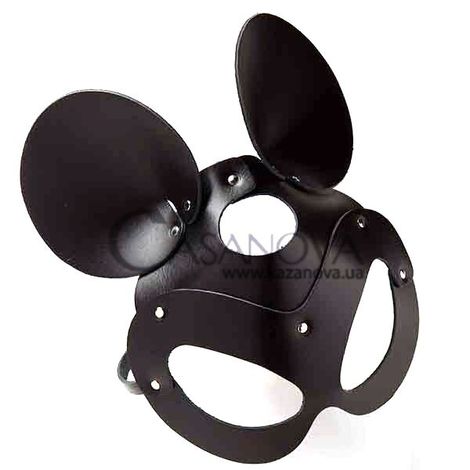 Основне фото Маска мишки DS Fetish Mickey Mouse Leather чорна